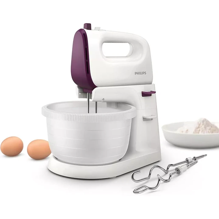 მიქსერი ჯამით Philips HR3745/11 თეთრი
