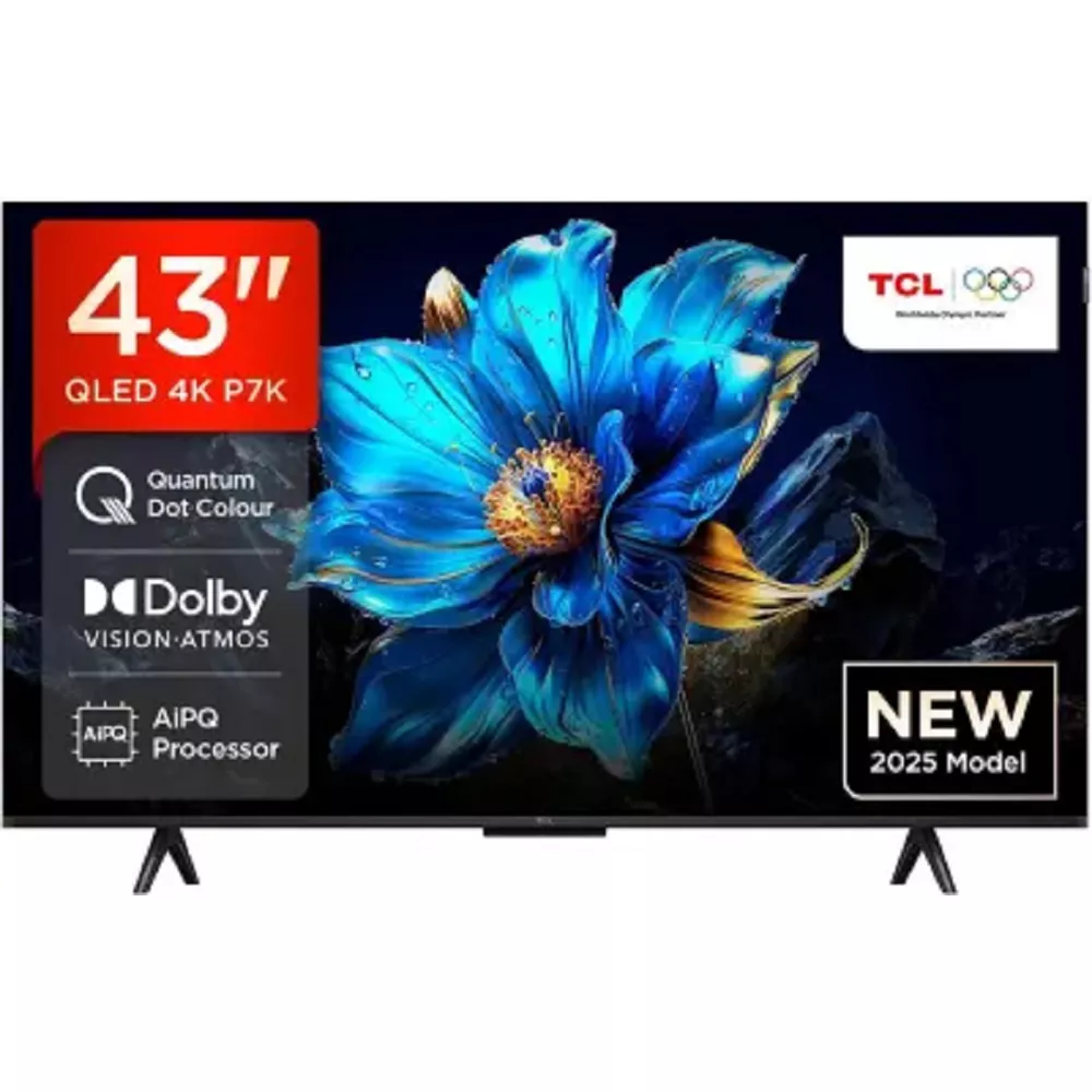 TV TCL 43" (108cm) / 43P7K Smart 4K UHD