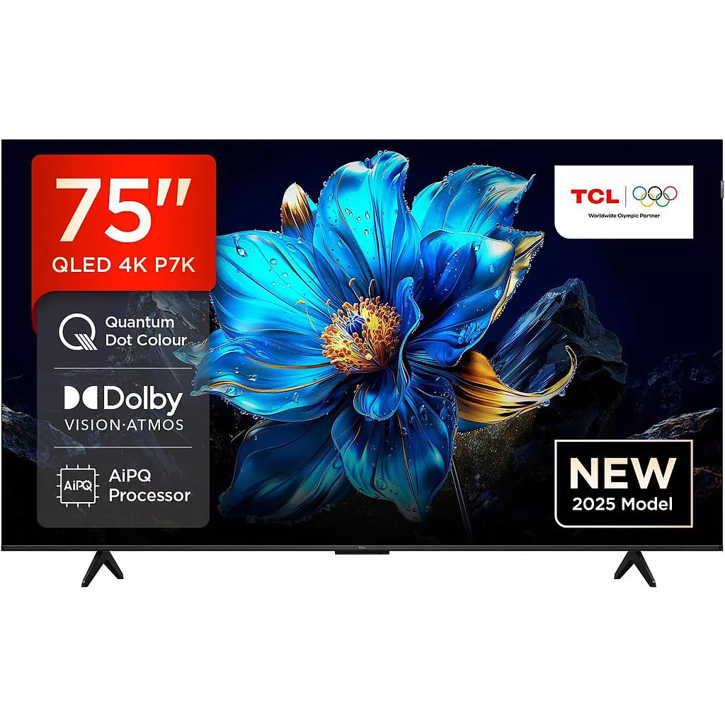 TV TCL 75" (190cm) / 75P7K Smart 4K UHD