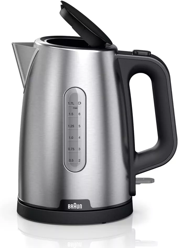 Kettle Braun WK1500BK Silver / Black