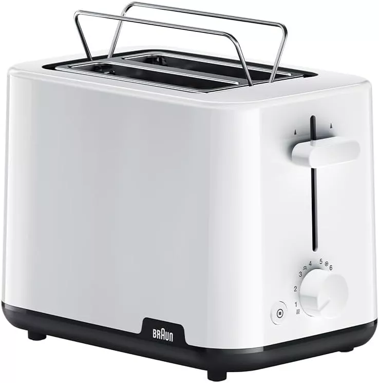 Toaster Braun HT1010WH White