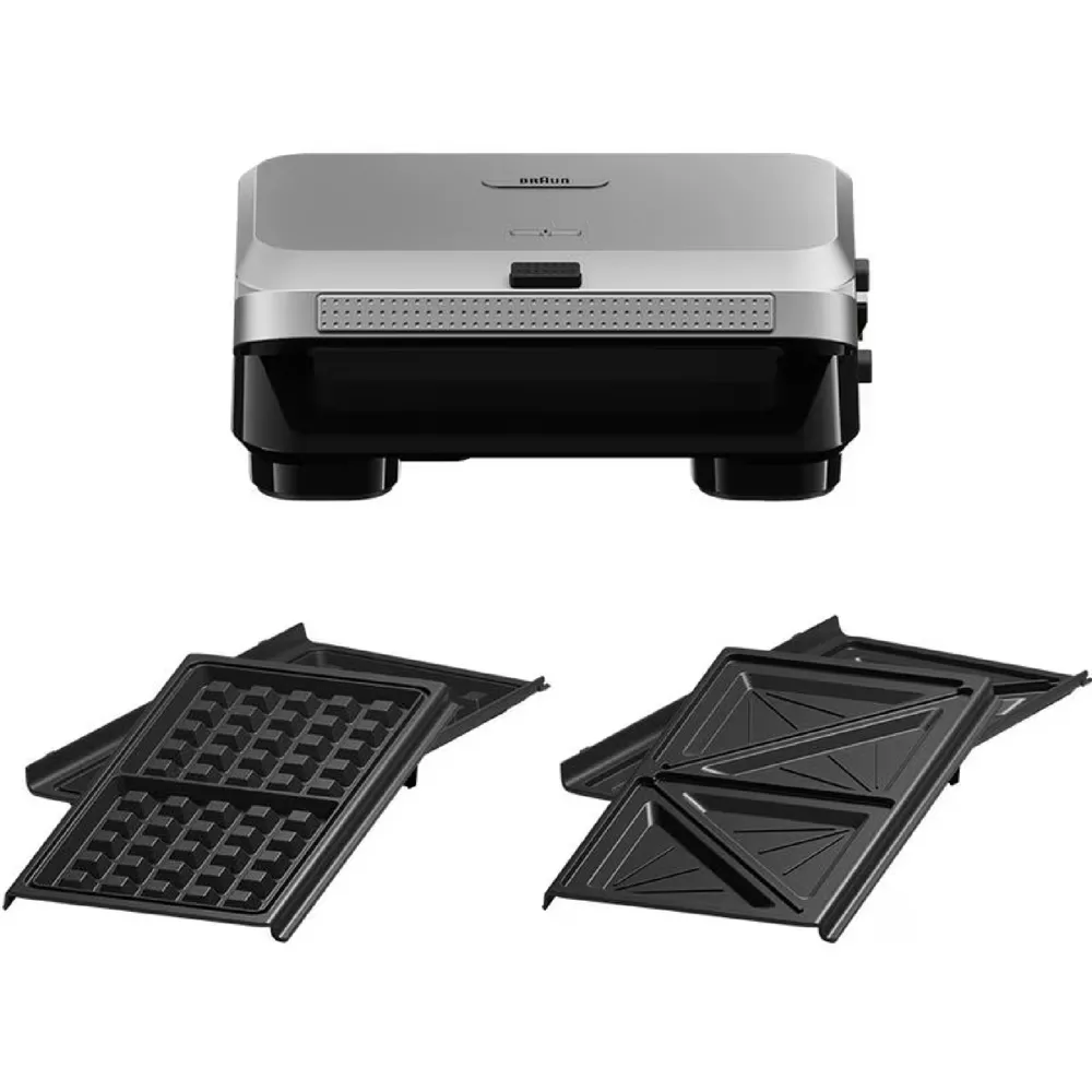 Sandwich Maker Braun SM5005 Silver