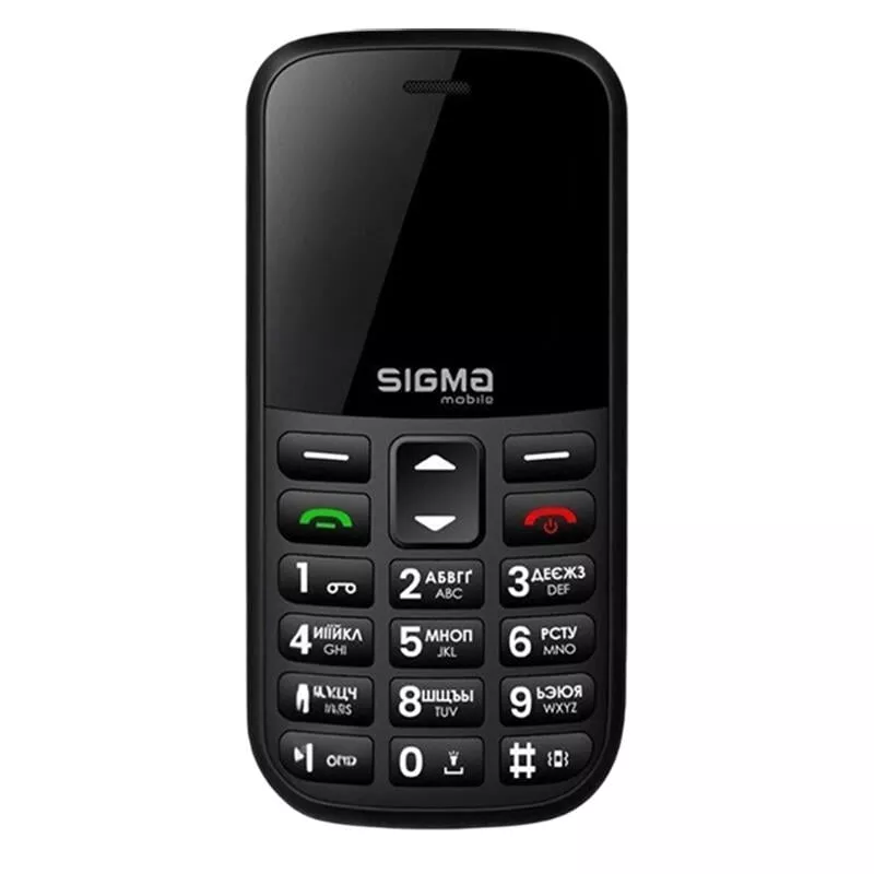 Mobile Sigma Comfort 50 CF115 Easy - Black