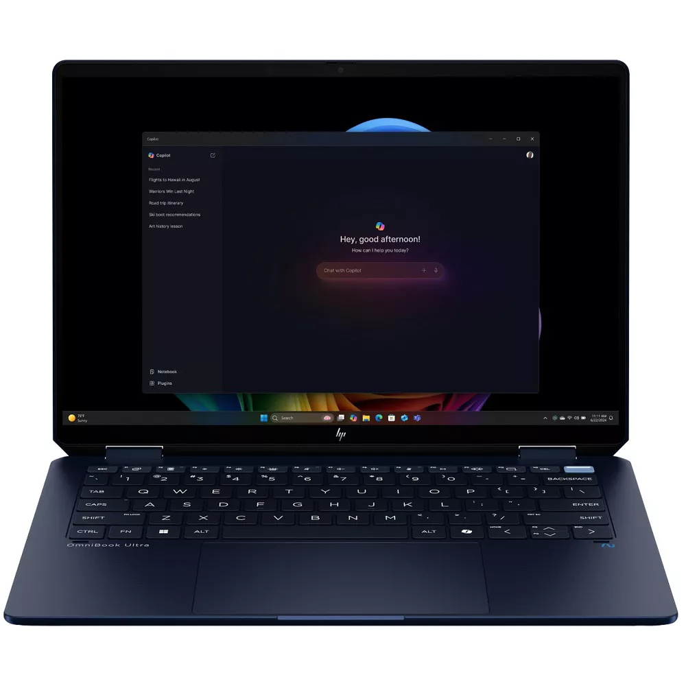Notebook HP OmniBook Ultra Flip AI 14" 16GB/512GB (D0XT1EA) - Athmospheric Blue