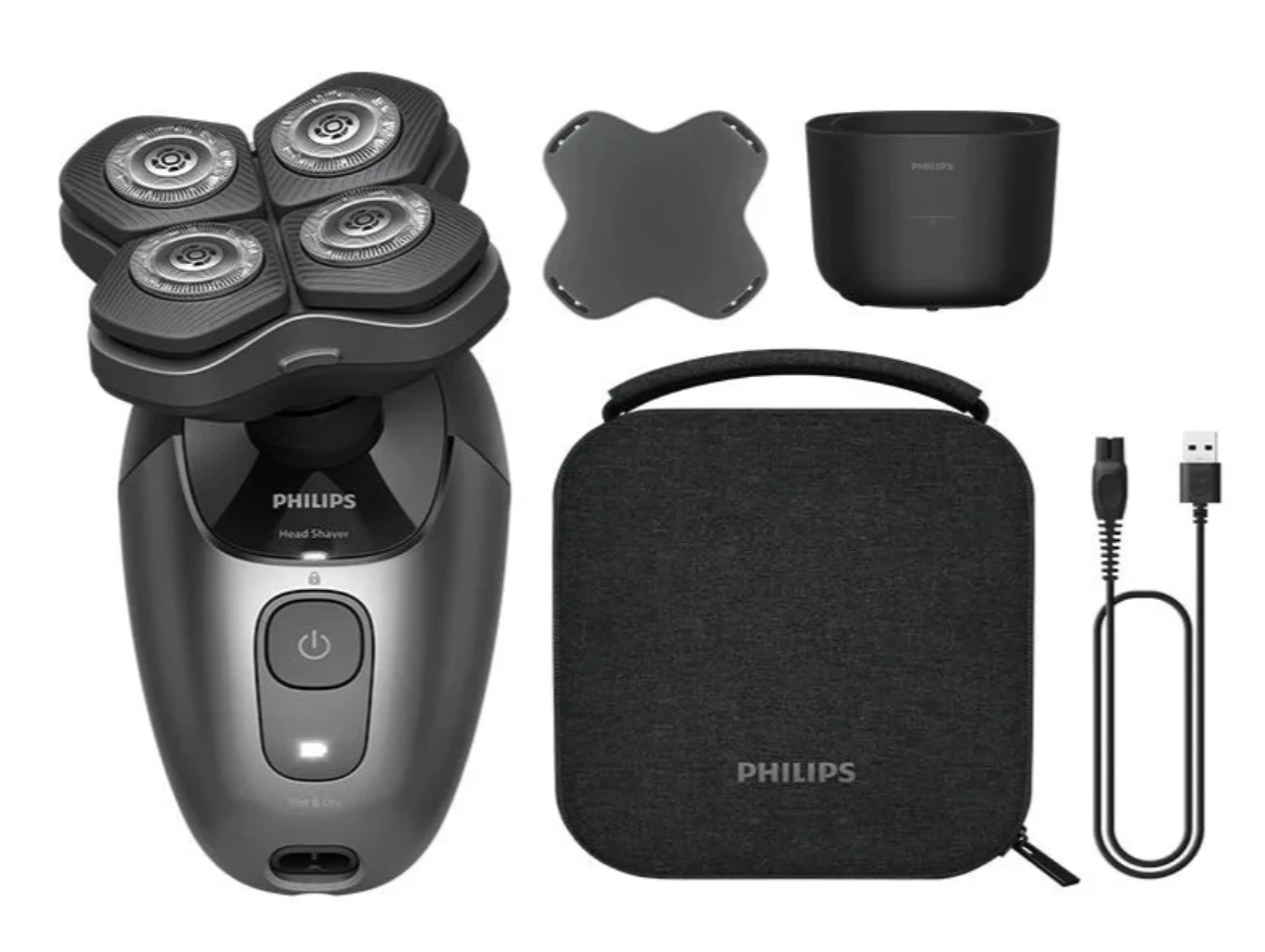 Бритва для головы Philips HS7980/15 Черный/Серый
