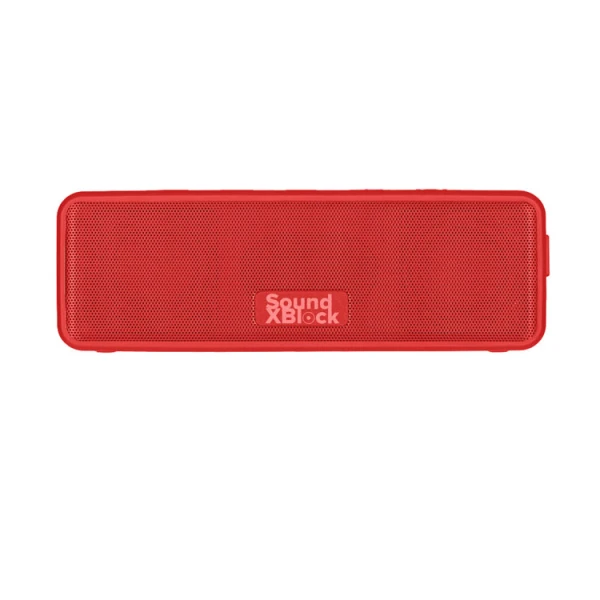 Wireless Portable Speaker 2E SoundXBlock Waterproof (2E-BSSXBWRD) - Red