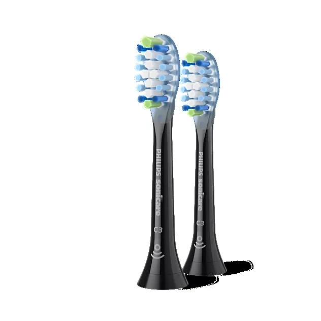Насадки для зубной щетки Philips Sonicare Premium Plaque Defense HX9042/88 Черные