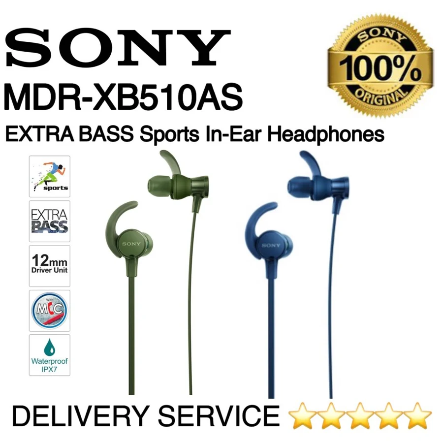 Sony ყურსასმენი MDRXB510ASL.E