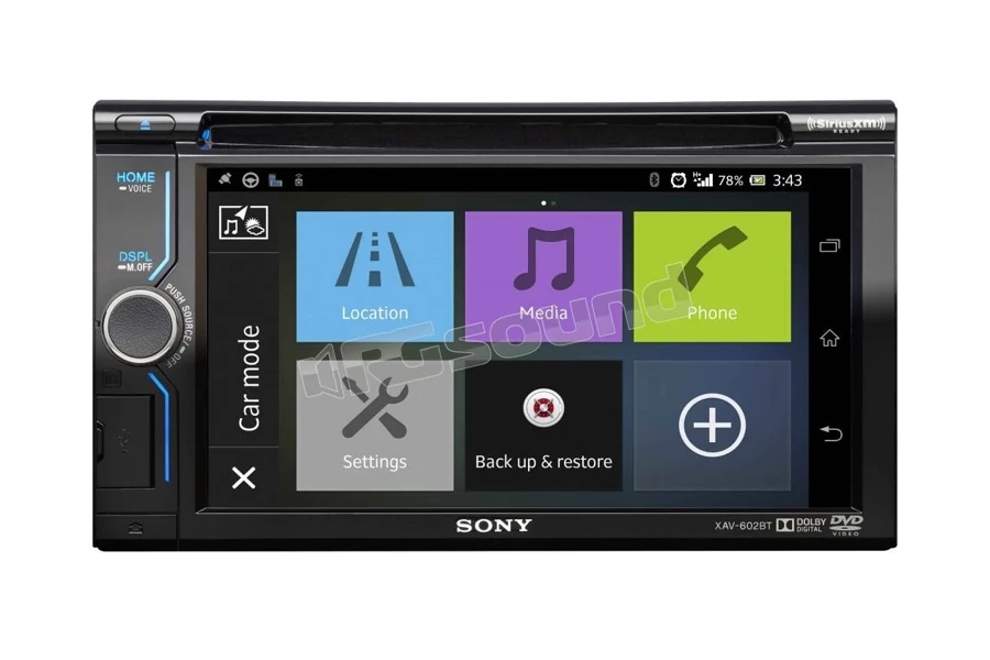 Sony მანქანის მაგნიტოფონი XAV602BT.RU2