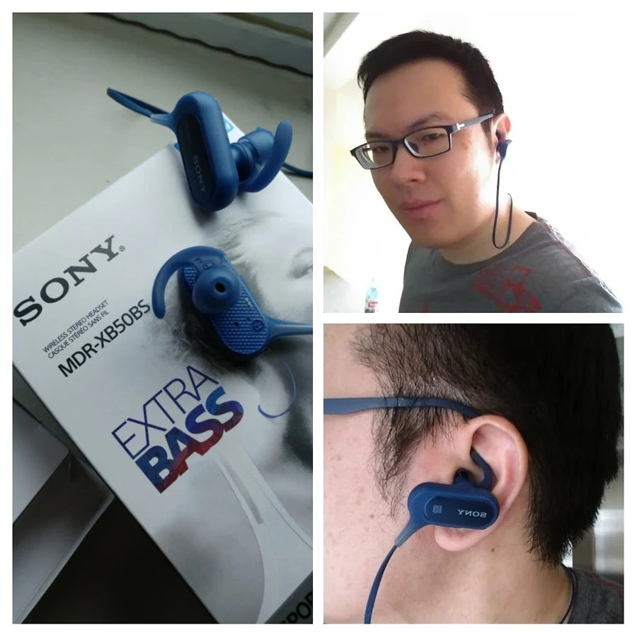Sony ყურსასმენი MDRXB50BSL.E