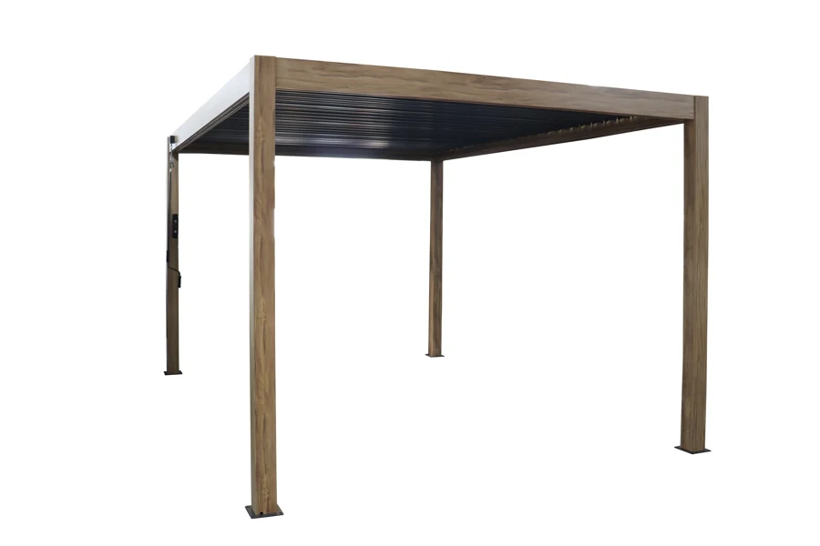 მეტალის ფანჩატური 300*400*225Hcm(with solar lights) JM-PS-T3911