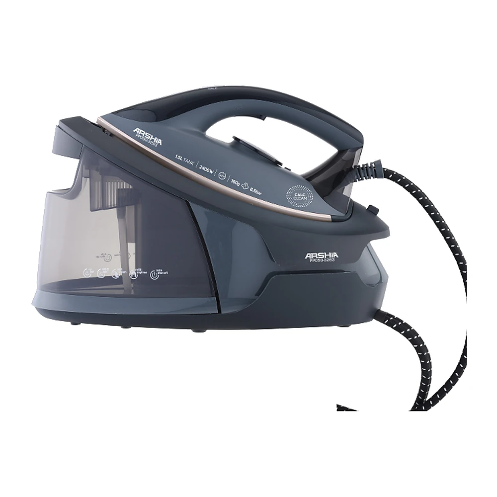 ორთქლის უთო, 3300 ვტ, 6.5 ტუმბოს წნევა, 1.5ლ, PP050-3263