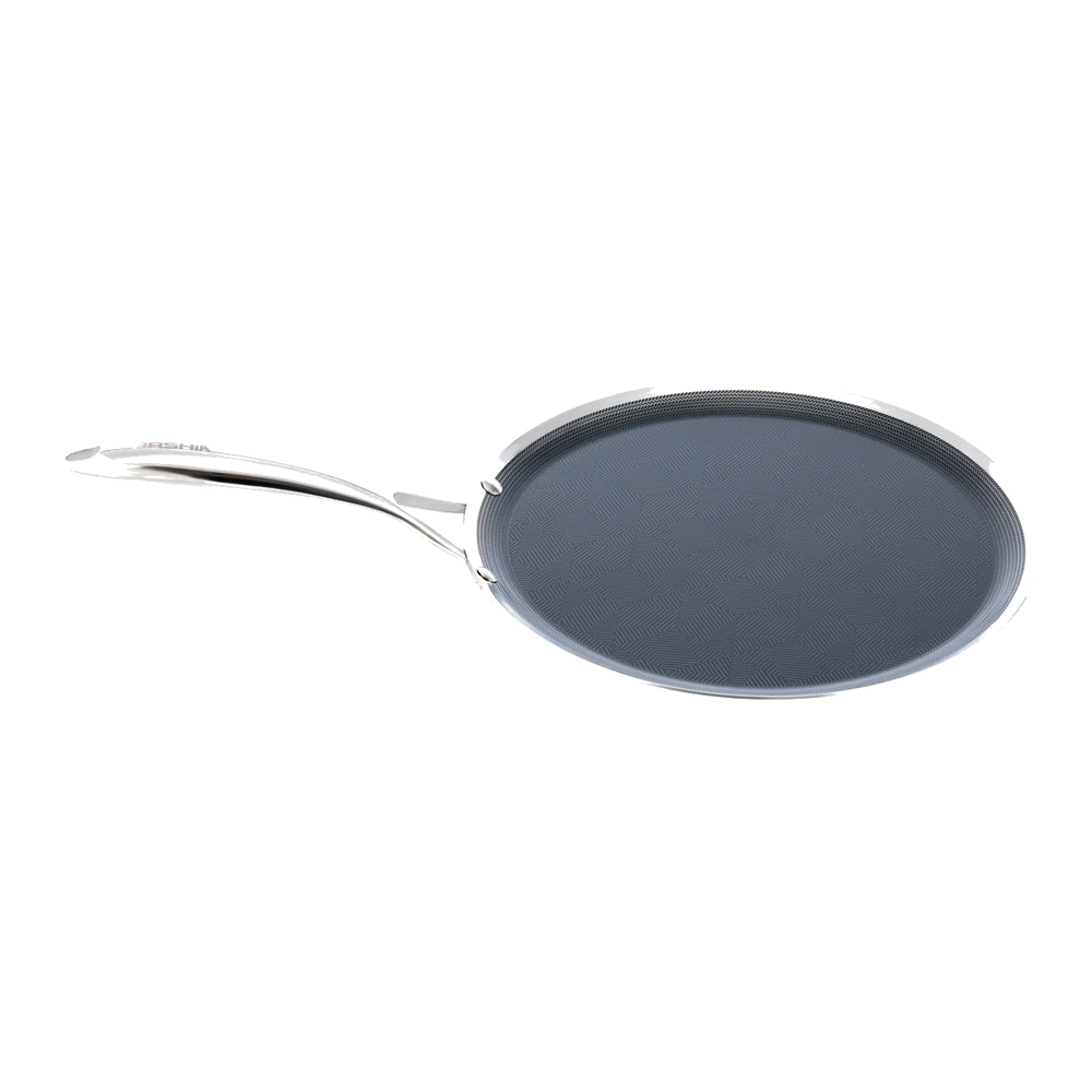 ტაფა კრეპის მეტალის 29სმ 0.7ლ 18/10 SS622-3708