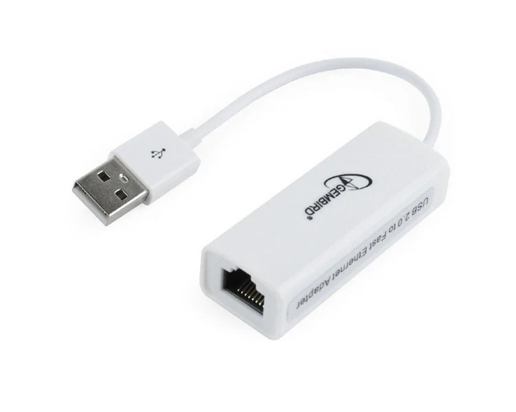 ადაპტერი Gembird NIC-U2-02 USB 2.0 LAN adapter