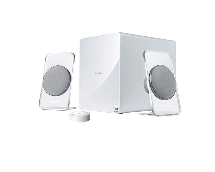 დინამიკი 2.1 Microlab ORB (FC-60BT) NFC Btuetooth Speaker 105W White