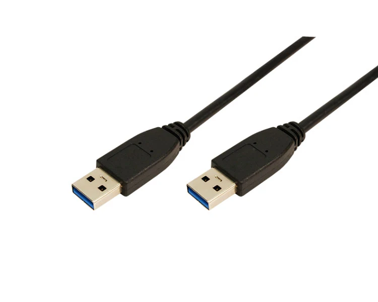 კაბელი Logilink CU0038 USB 3.0 Cable AM to AM black 1m