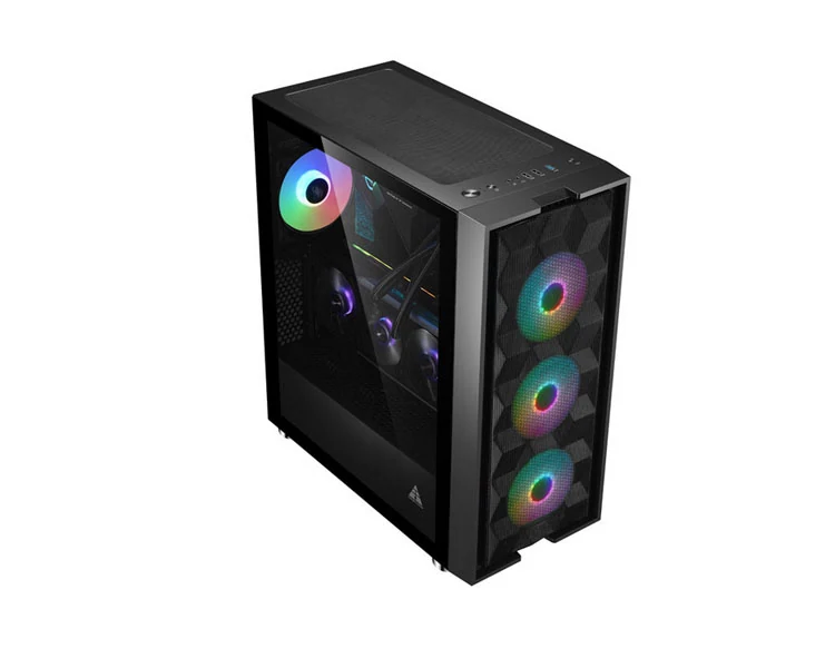 ქეისი Golden Field 8706B ATX Case 4x120mm Fixed Color Fan USB 3.0