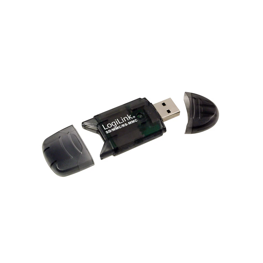 ბარათების წამკითხველი Logilink CR0007 Cardreader USB 2.0 Stick SD Format