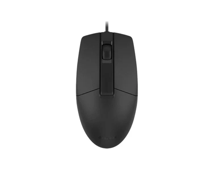 მაუსი A4tech OP-330 Wired Optical Mouse Black