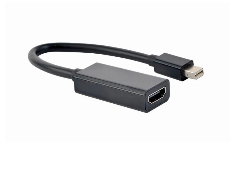 ადაპტერი Gembird A-mDPM-HDMIF4K-01 4K Mini DisplayPort to HDMI Adapter Cable Black