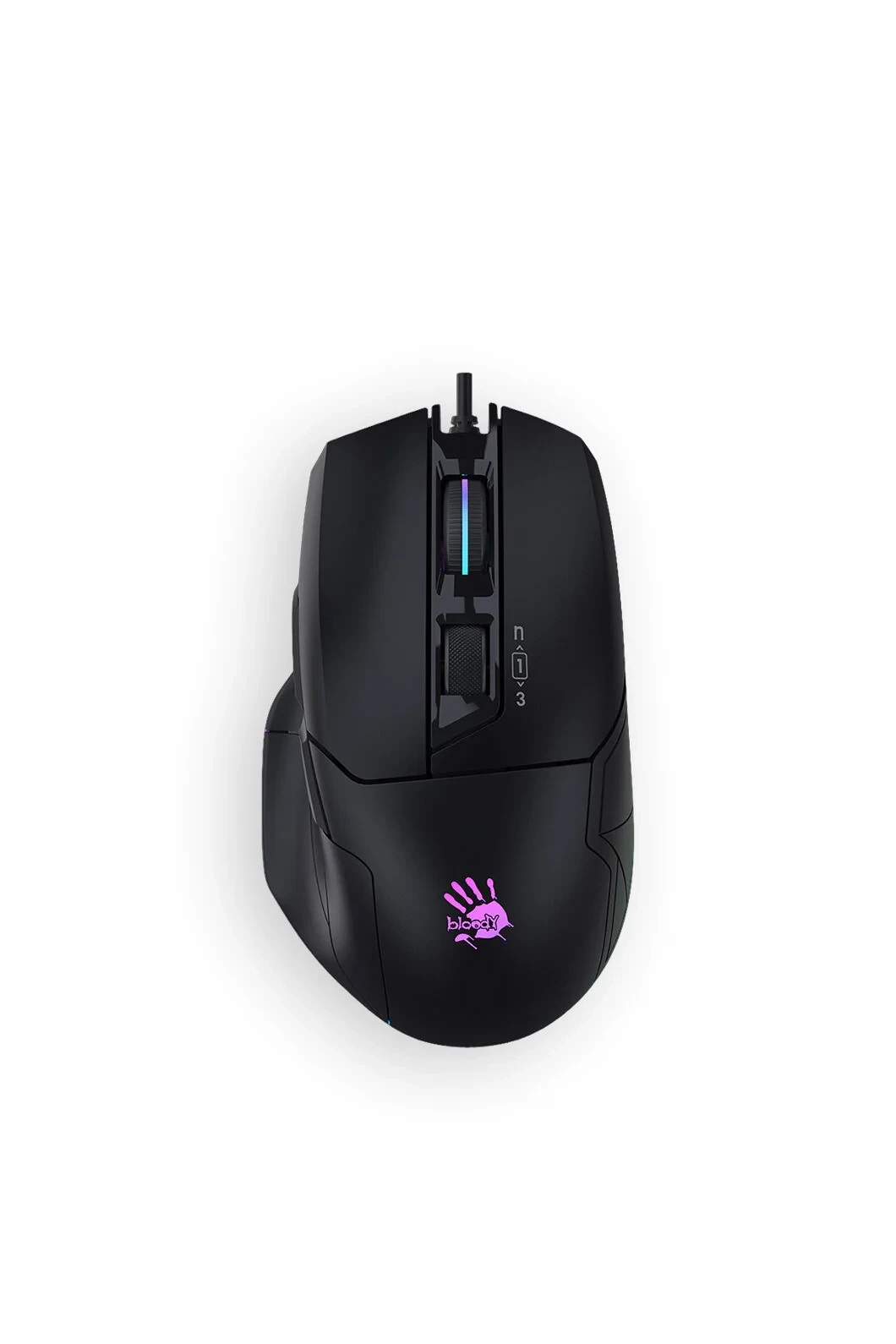 მაუსი A4Tech Bloody W70 Max RGB Gaming Mouse Stone Black