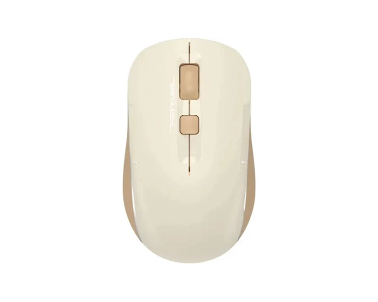 მაუსი A4Tech Fstyler FB26CS Air2 Bluetooth & 2.4G Wireless Mouse Cafe Latte