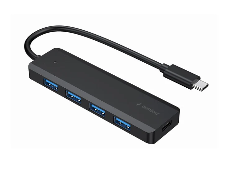 USB ჰაბი Gembird UHB-CM-U3P4P-01 4-port USB 3.1 Type-C Hub