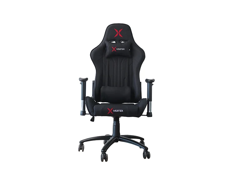 გეიმერული სავარძელი Vertex Turu Gaming Chair Black Fabric