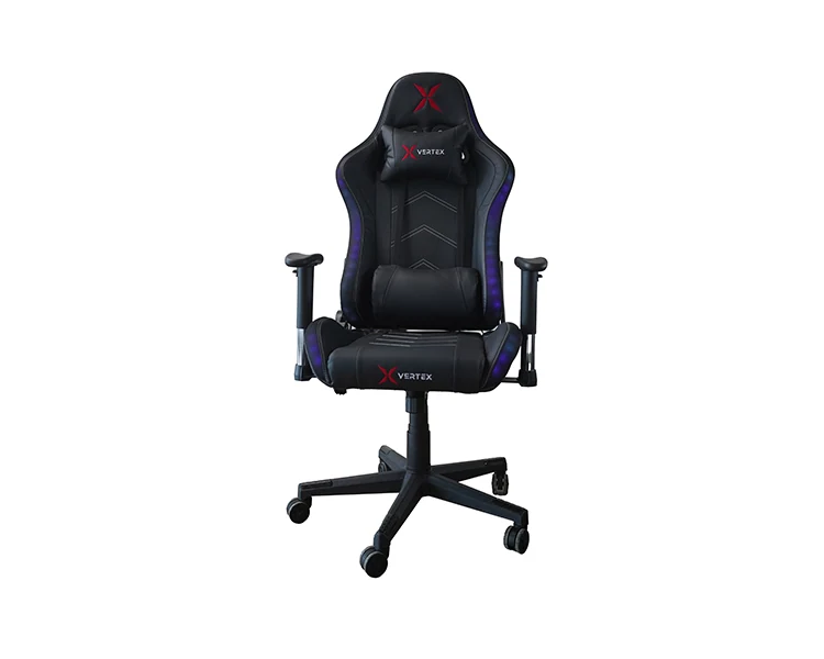 გეიმერული სავარძელი Vertex Illidan Gaming Chair RGB Black PU