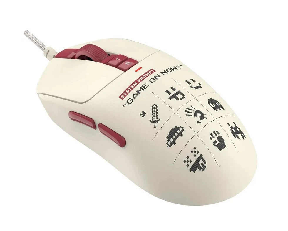 მაუსი A4Tech Bloody W72 Ultra Lightweight Gaming Mouse Pixels Red