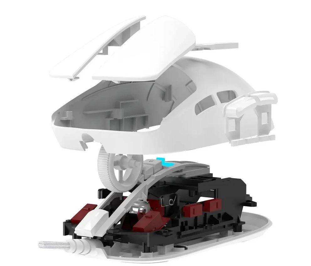 მაუსი A4Tech Bloody W72 Ultra Lightweight Gaming Mouse White