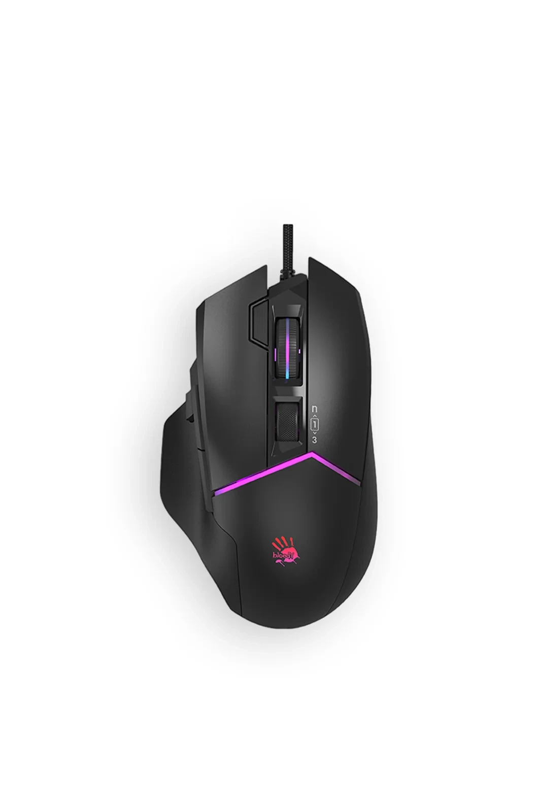 მაუსი A4tech Bloody W95 Max RGB Gaming Mouse Black