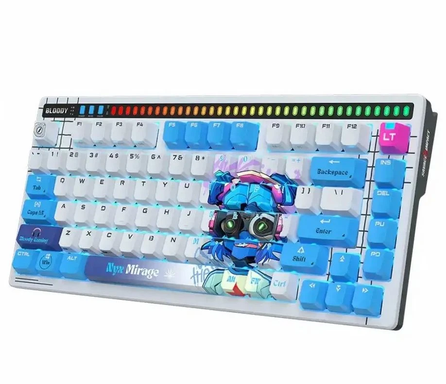 კლავიატურა A4tech Bloody AT75 Alpha Optical Switch Keyboard Nyx Mirage