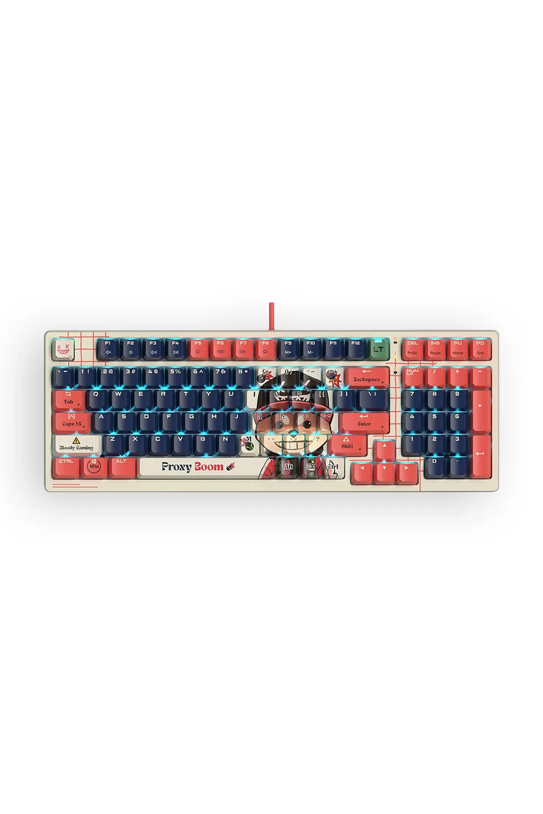 კლავიატურა A4tech Bloody AT98 Alpha Optical Switch Keyboard Proxy Boom