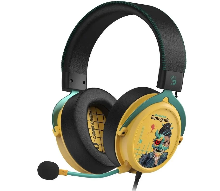 ყურსასმენი A4Tech Bloody M595 Hybridcore Gaming Headset With Mic Renegade Sunset
