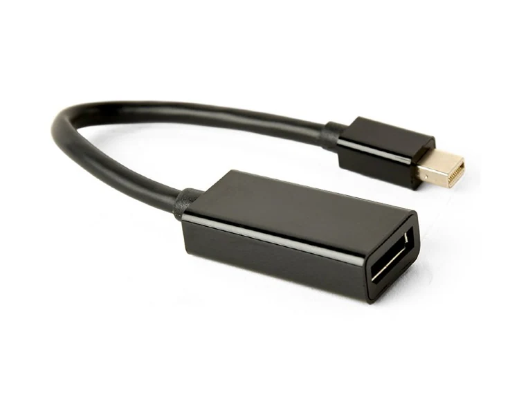 ადაპტერი Gembird A-mDPM-DPF4K-01 4K/30Hz Mini DisplayPort to DisplayPort adapter Black