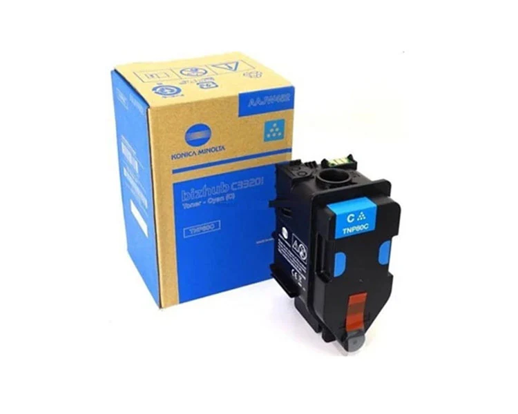 კარტრიჯი Konica Minolta TNP80C Toner Cartridge Cyan for C3320i - AAJW452