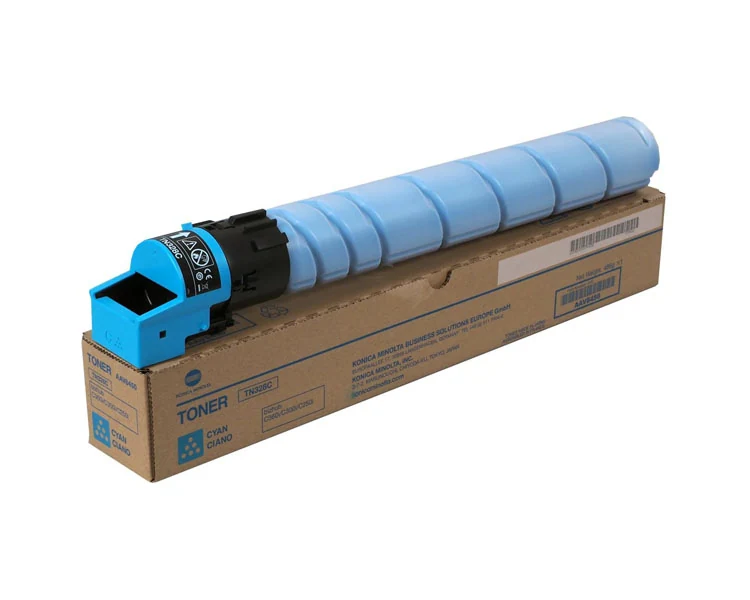 კარტრიჯი Konica Minolta TN-328C Cyan Original Toner Cartridge - AAV8450