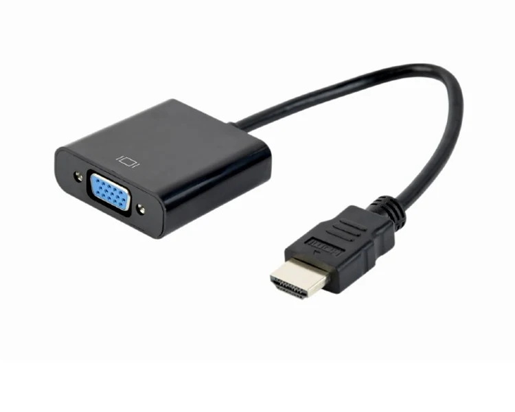ადაპტერი Gembird A-HDMI-VGA-04 HDMI to VGA adapter 0.15m Black