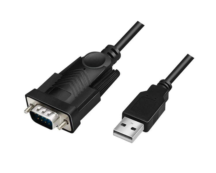 კაბელი Logilink AU0048A USB 2.0 to Serial Cable Black 1.5 m