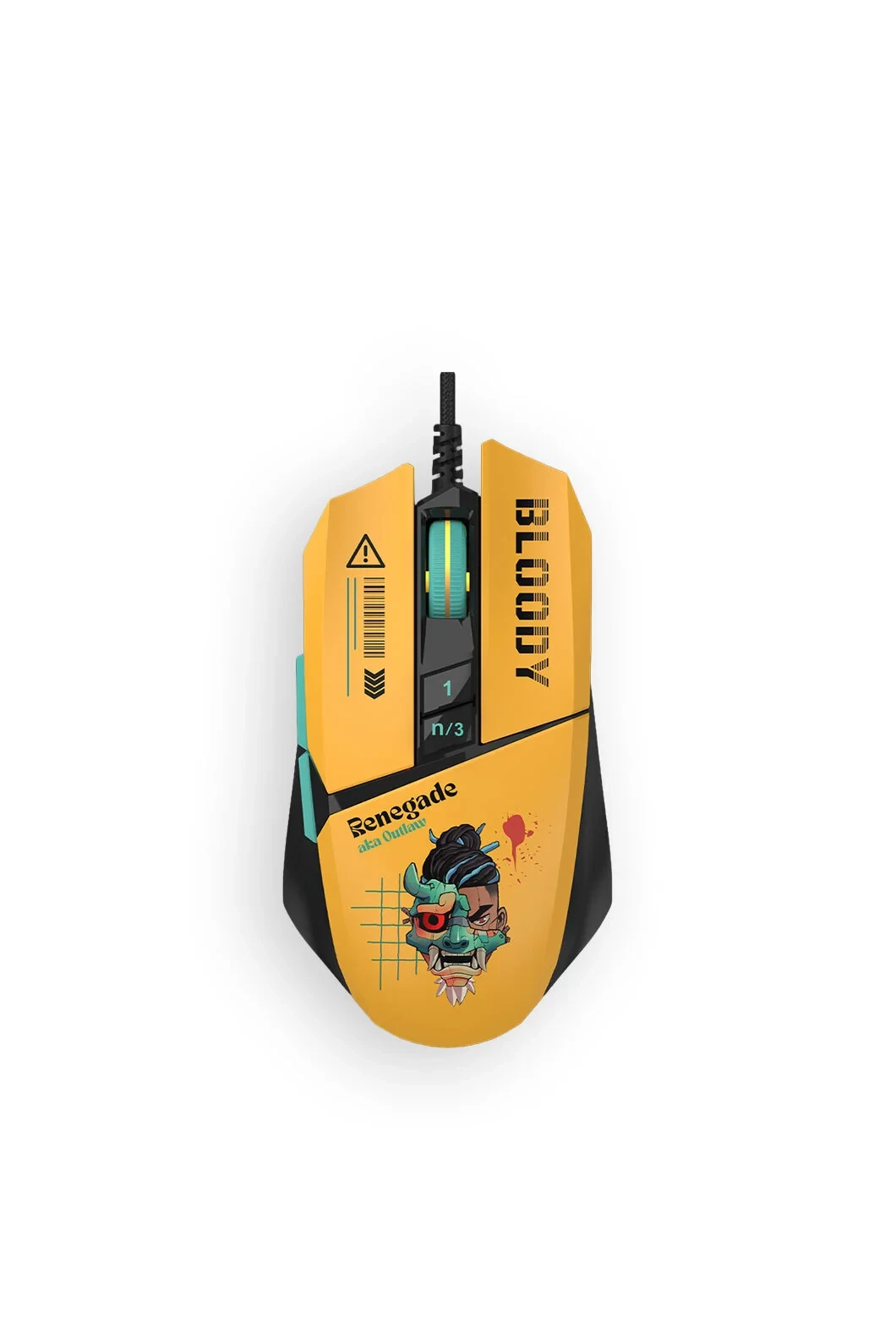 მაუსი A4tech Bloody W63 MAX RGB Gaming Mouse Renegade Sunset