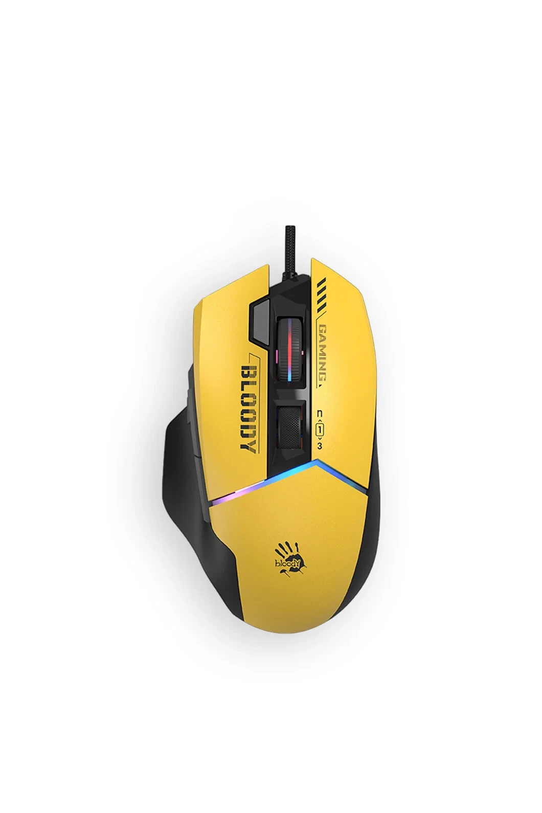 მაუსი A4tech Bloody W95 Ultra Lightweight Gaming Mouse Sports Lime