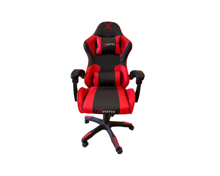 გეიმერული სავარძელი Vertex Noho Gaming Chair Black/Red PVC