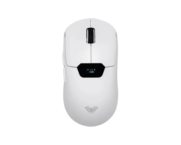 მაუსი AULA SC390 Wireless Ultra-Light Gaming Mouse With Smart Display White