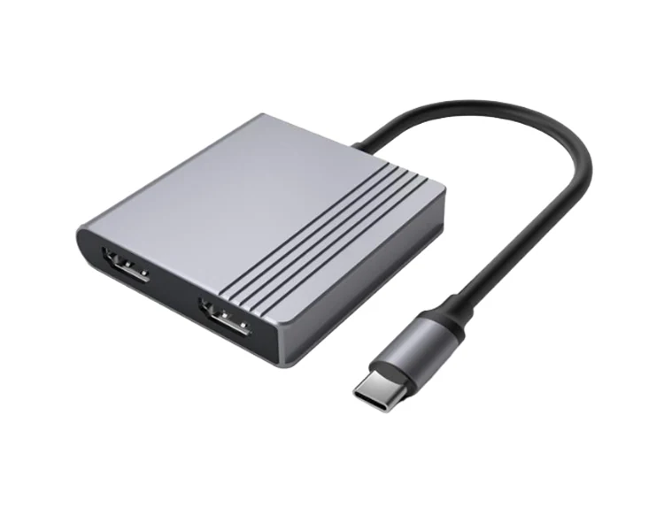 ადაპტერი Gembird A-CM-COMBO3-04 USB Type-C 3-in-1 multi-port Adapter (USB port+HDMI+PD) Space Grey
