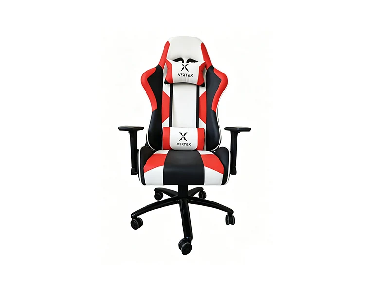 გეიმერული სავარძელი Vertex NITRO Gaming Chair Red/White PU