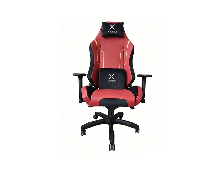 გეიმერული სავარძელი Vertex Monarch Gaming Chair Bordeaux Car Leather
