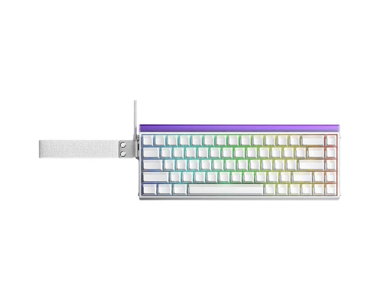 კლავიატურა AULA HERO68 RGB Gaming Keyboard White (Meteor Magnetic Switch)