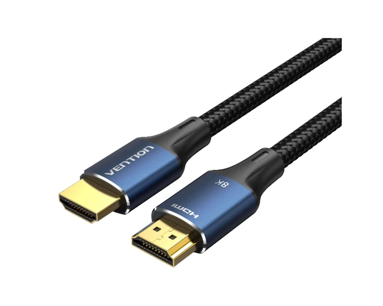 კაბელი Vention ALGLH 8K/60Hz HDMI Cable 2m Blue Aluminum
