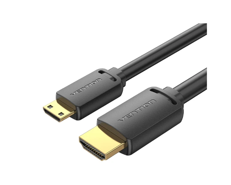 კაბელი Vention AGHBG 4K/60Hz Mini HDMI to HDMI Cable 1.5m Black